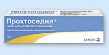 Упаковка Проктоседил (Proctosedyl)