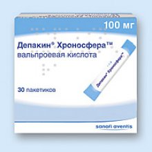 Упаковка Депакин Хроносфера (Depakine Chronospere)