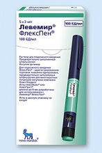 Упаковка Левемир Флекспен (Levemir Flexpen)