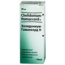 Упаковка Хелидониум-Гомаккорд Н (Chelidonium-Homaccord N)