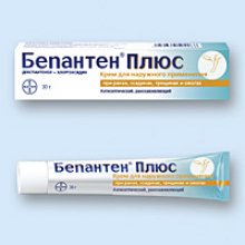 Упаковка Бепантен Плюс (Bepanthen Plus)