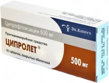 Упаковка Ципролет (Ciprolet)