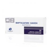 Упаковка Миртазапин Канон (Mirtazapine Canon)