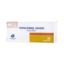 Упаковка Торасемид Канон (Torasemide Canon)